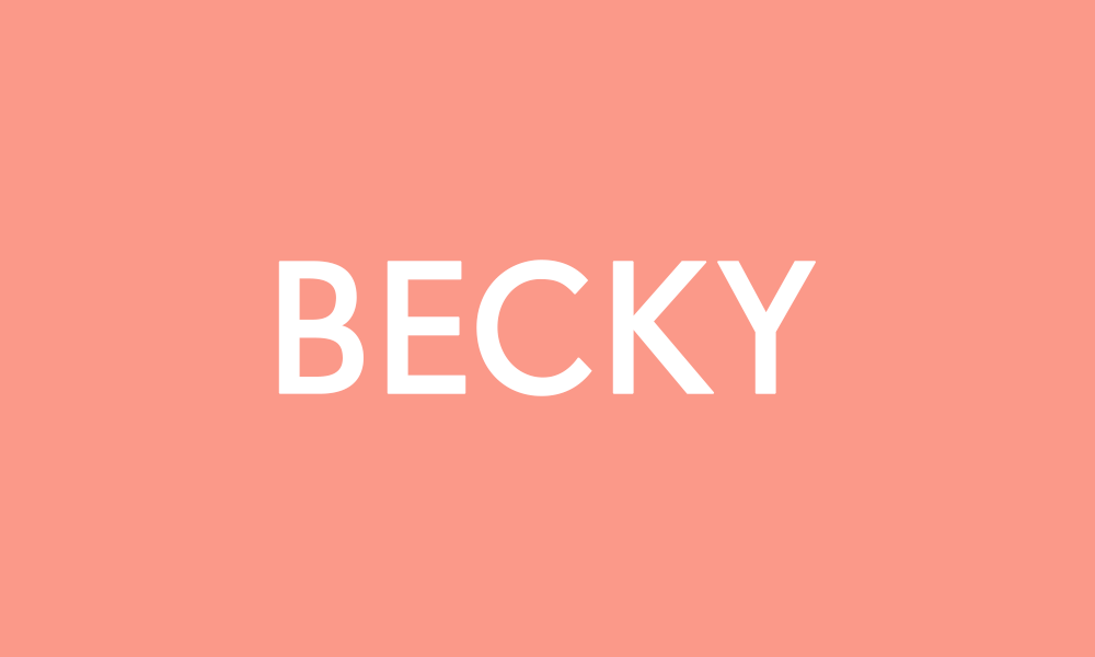 Meet Becky